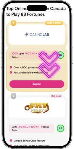 88 Fortunes casino Canada